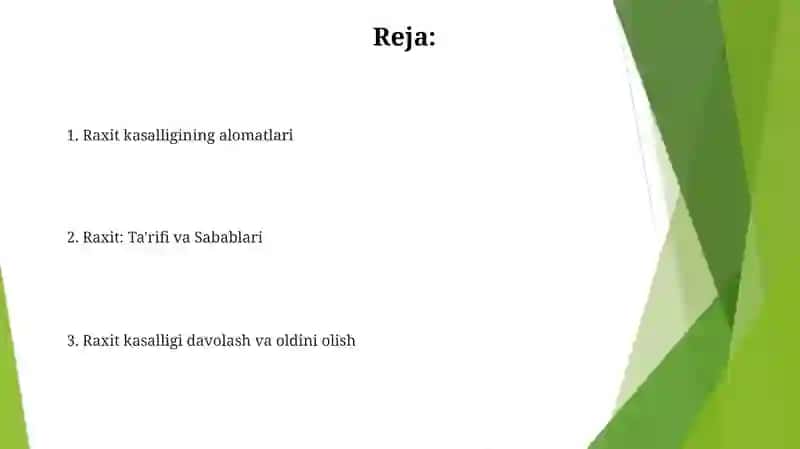 Raxit kasalligi 2