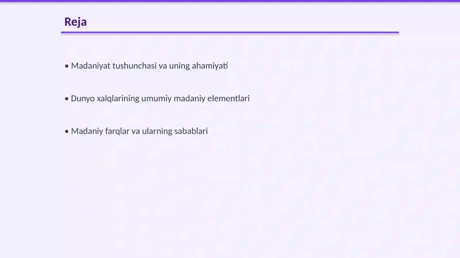 Dunyo xalqlari madaniyatidagi umumiylik va farqlar 2
