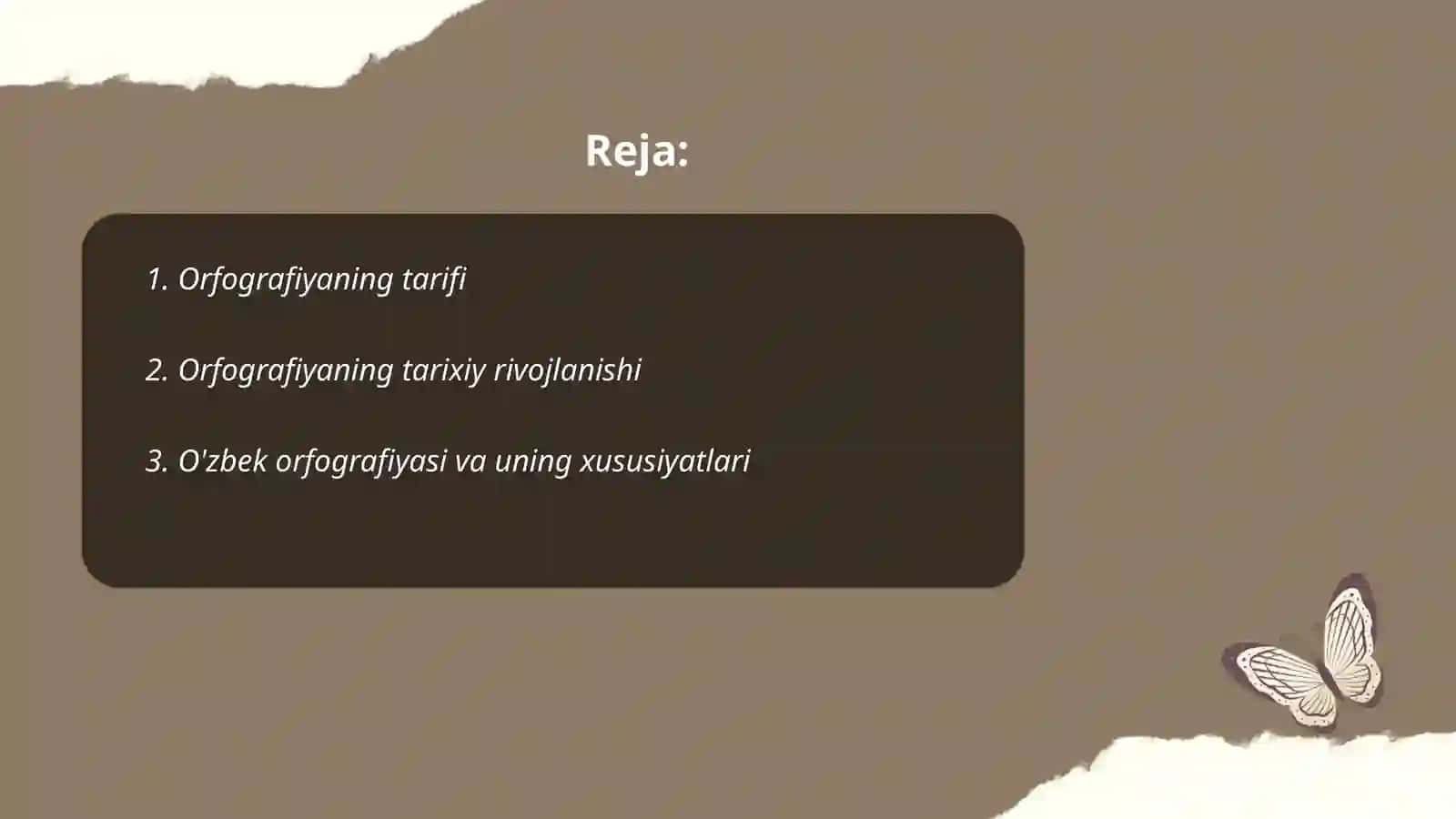 Orfografiya va uning asosiy tamoyillari 2