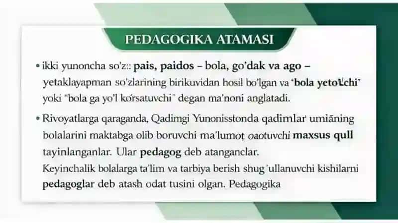 Ijtimoiy pedagogika 2