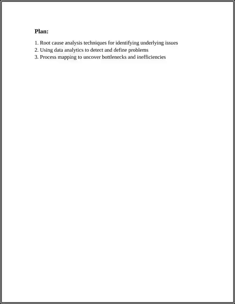 Root Cause Analysis Techniques 2