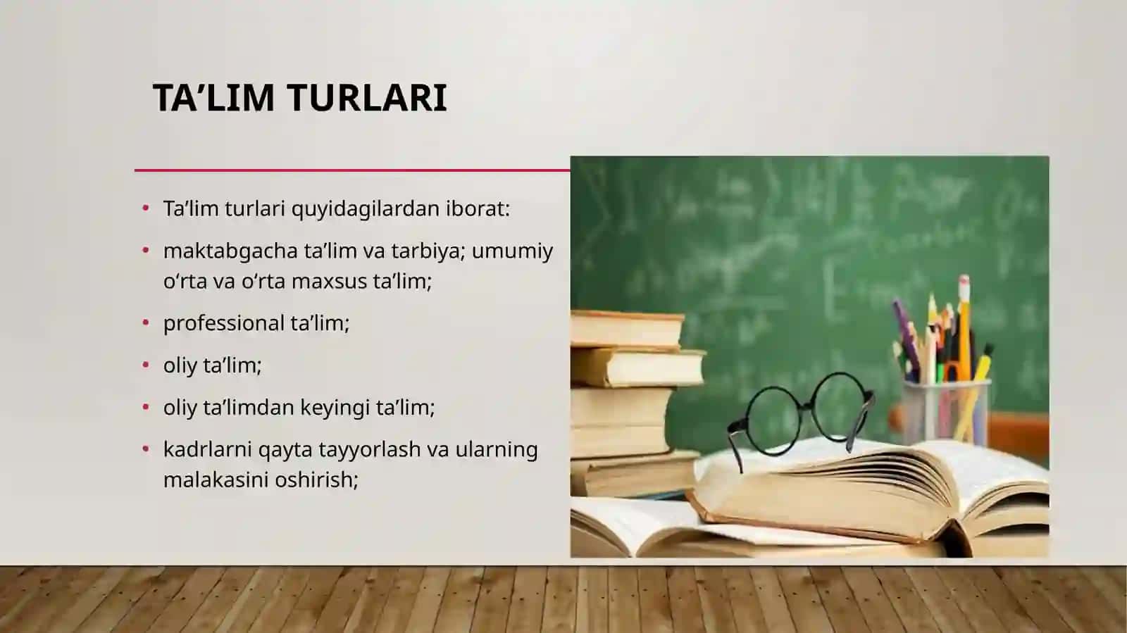 Oliy ta’limni tashkil etish va rivojlantirishga oid huquqiy hujjatlar va ularning mazmuni 2