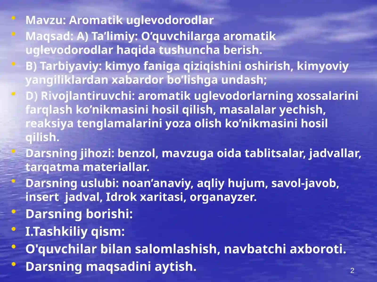 Aromatikuglevodorodlar 2