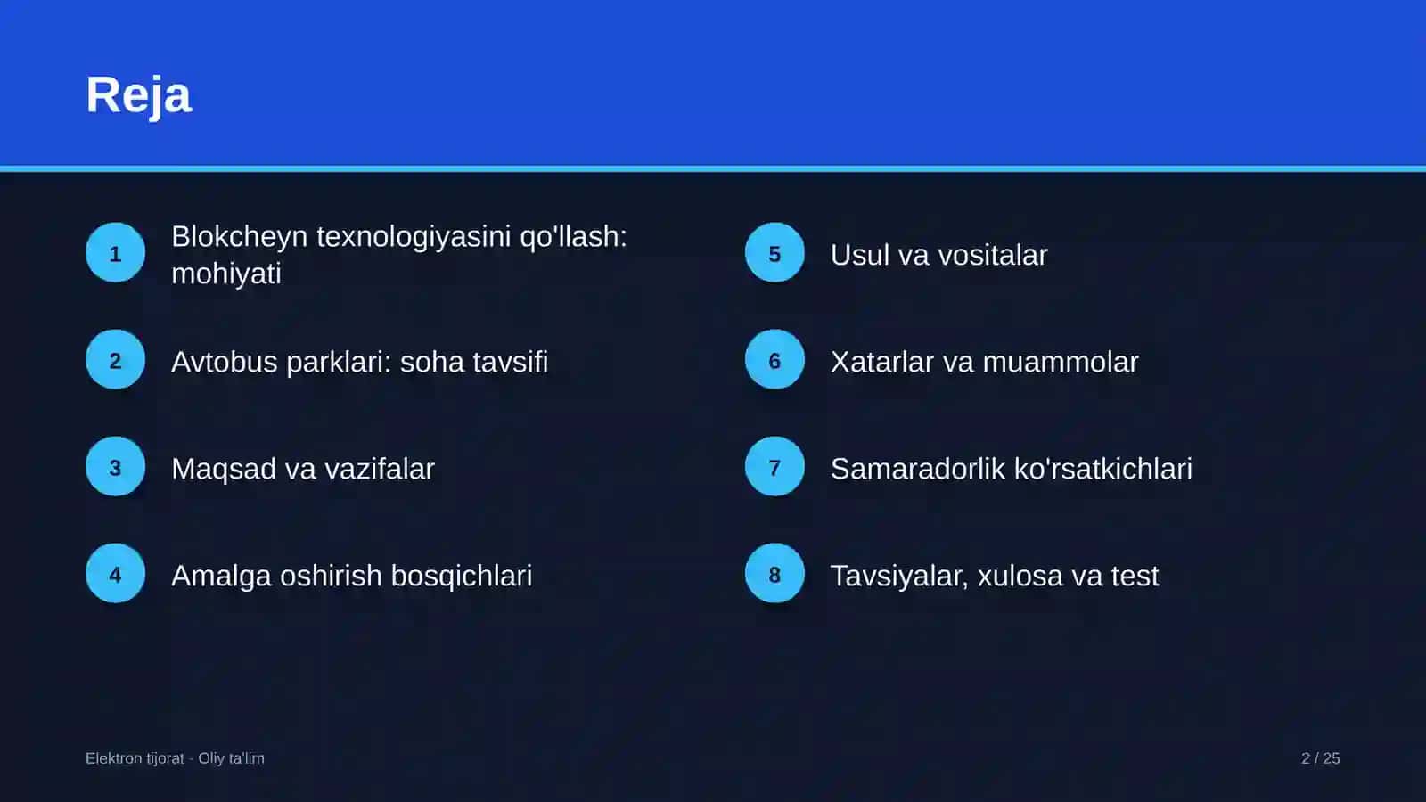 Avtobus parklarida blokcheyn texnologiyasini qo'llash 2