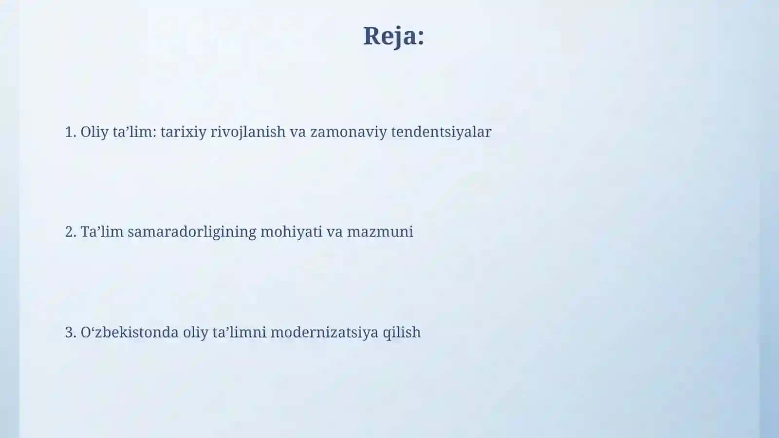 Ta’lim samaradorligi tushunchasi, uning mazmuni va mohiyati 2