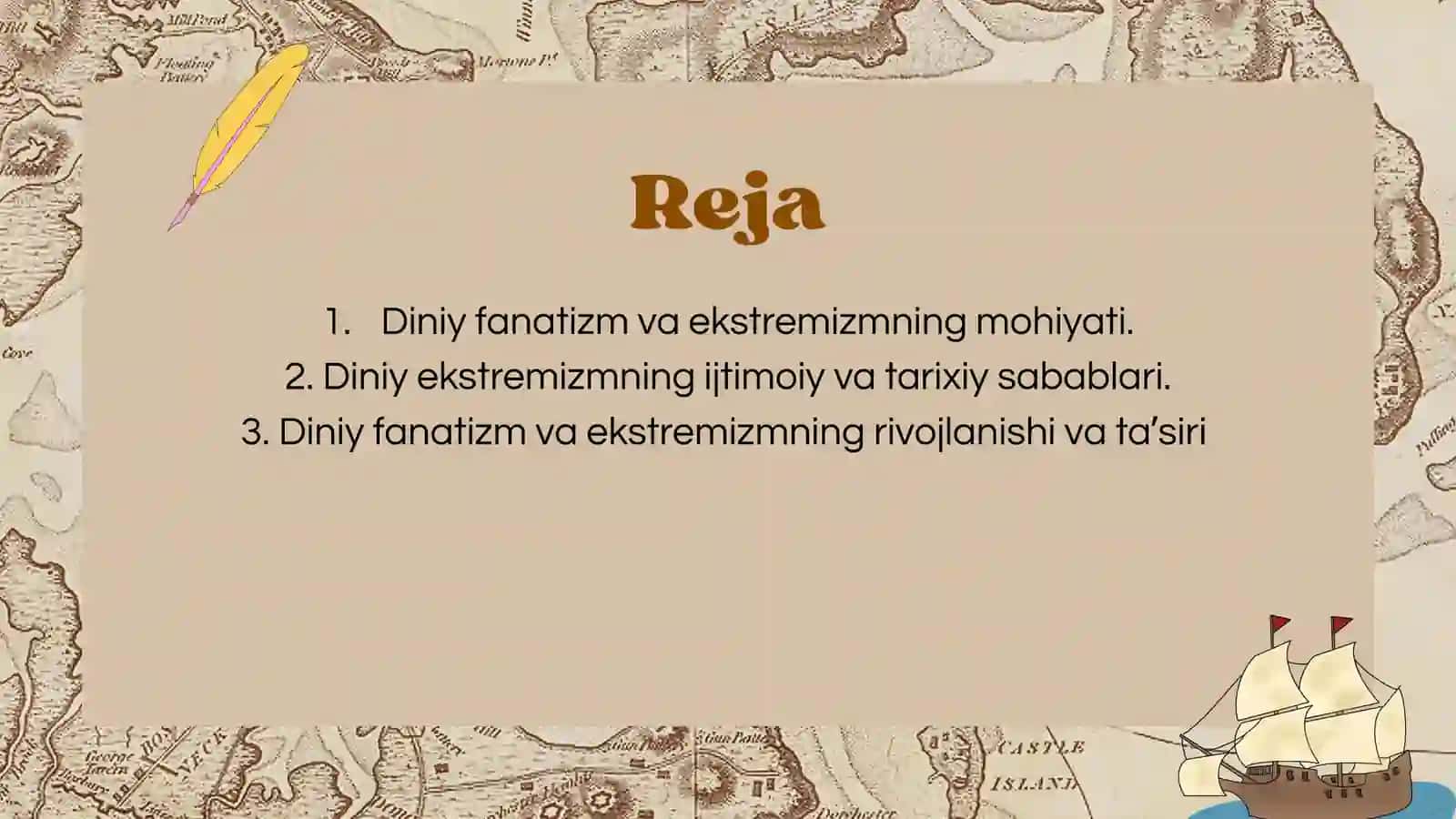 Diniy aqidaparastlik (fanatizm) ekstremizmning paydo bólishining  ijtimoiy tarixiy zaminlari  va rivojlanishi 2