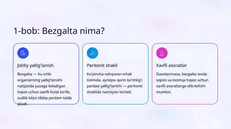 Bezgalta va Sepsis: Hayotni Saqlash Yo'lida Kurash 2