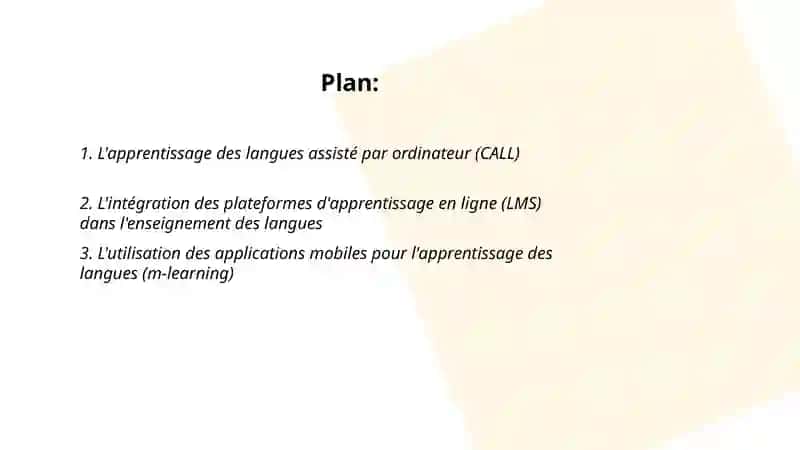 L'utilisation des technologies informatiques dans l'enseignement des langues étrangères 2