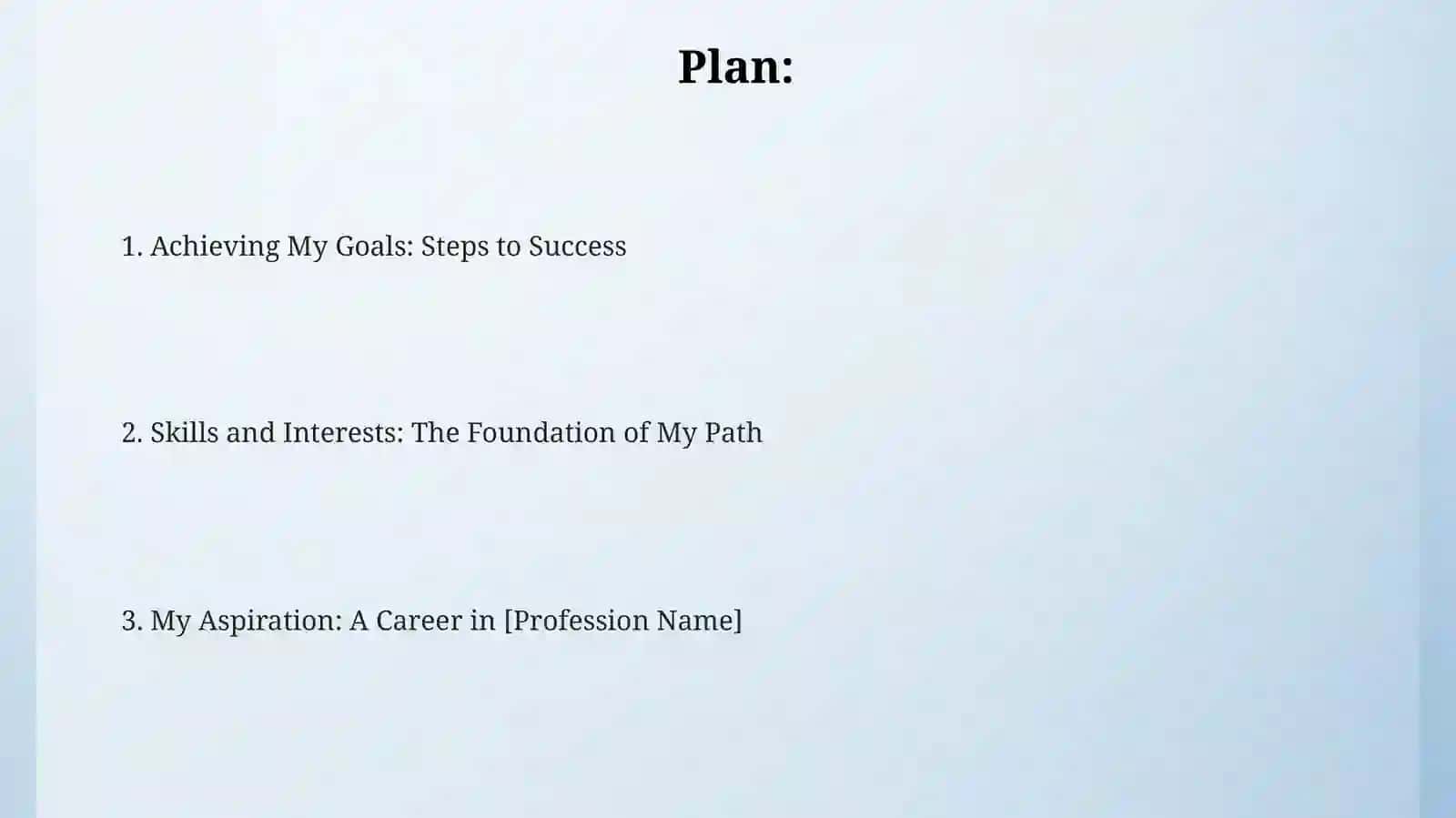 MY FUTURE PROFESSION presentation 2