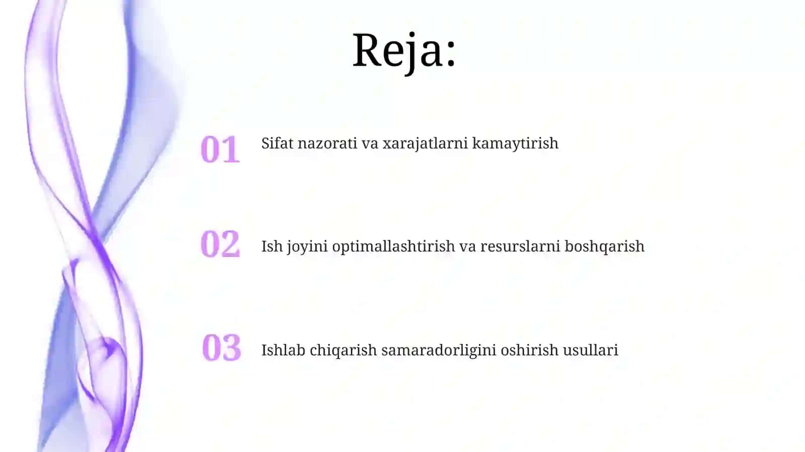 Ishlabchiqarishsamaradorliginiboshqarishyo'llari(tikuvsexi) 2