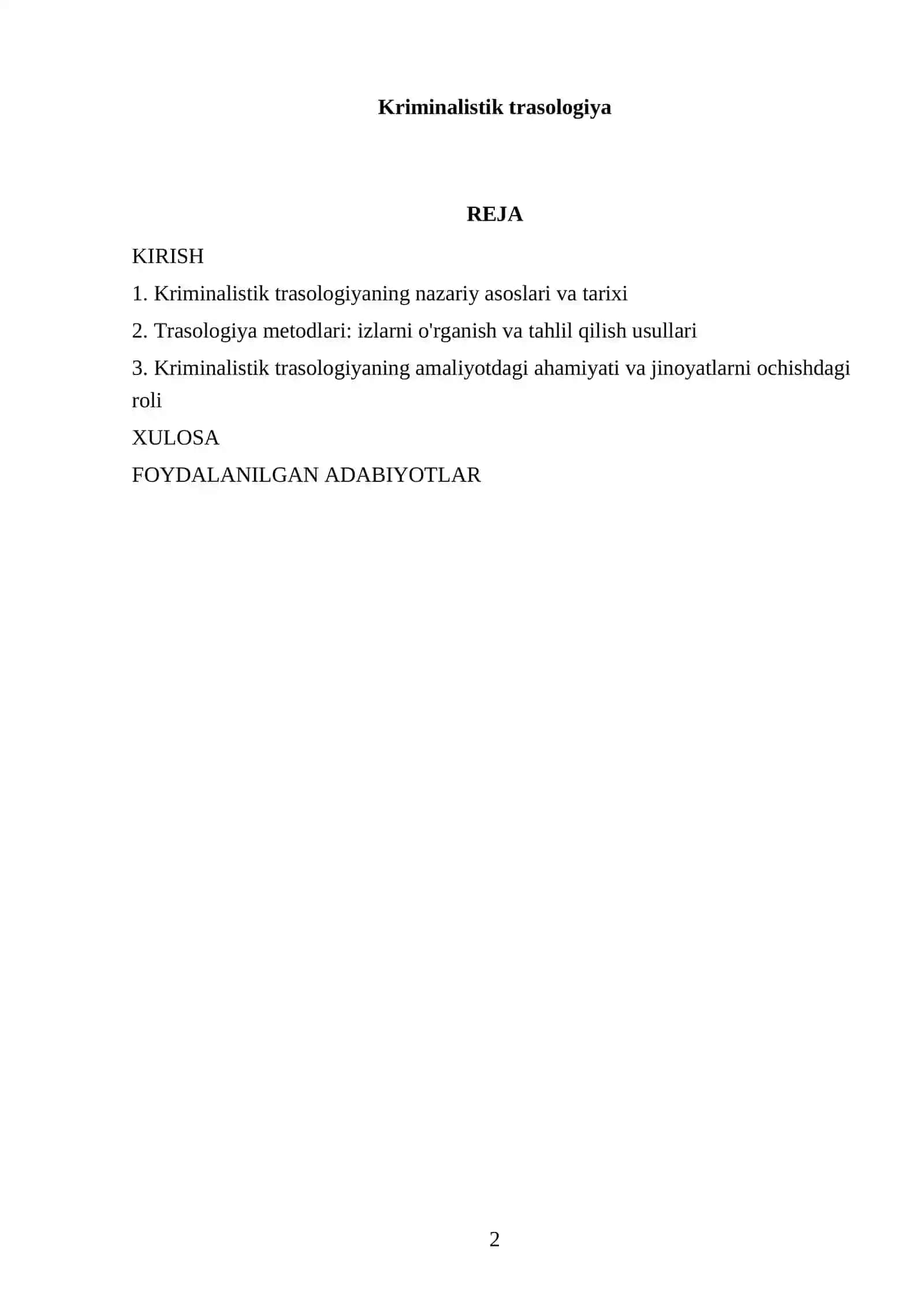 Kriminalistik trasologiya 2