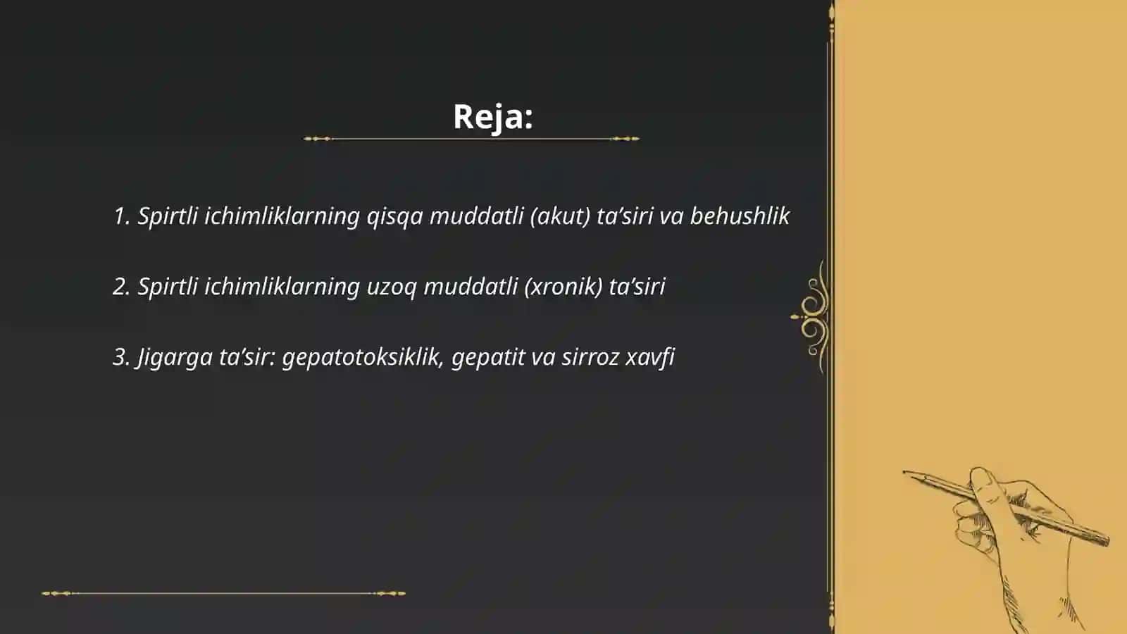 Spirtli ichimliklarning inson organizmiga taʼsiri 2