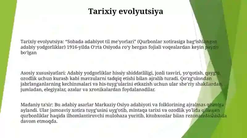 Adabiy Til MeʼYorlari 2