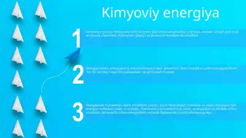 Kimyoviy energiya 2