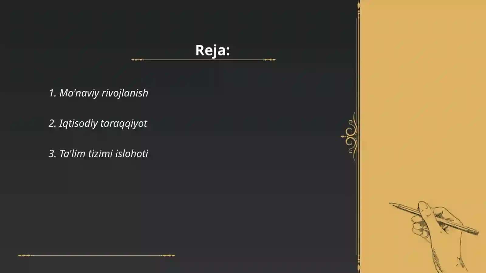 Ma'naviy rivojlanish 2
