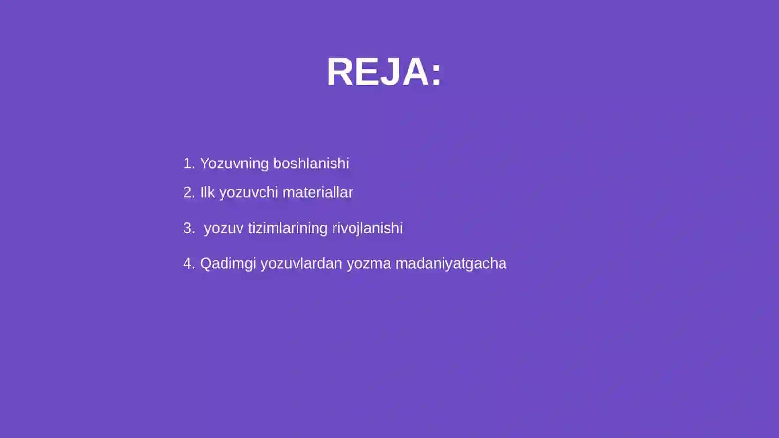 Yozuvning tarixiy taraqqiyoti 2