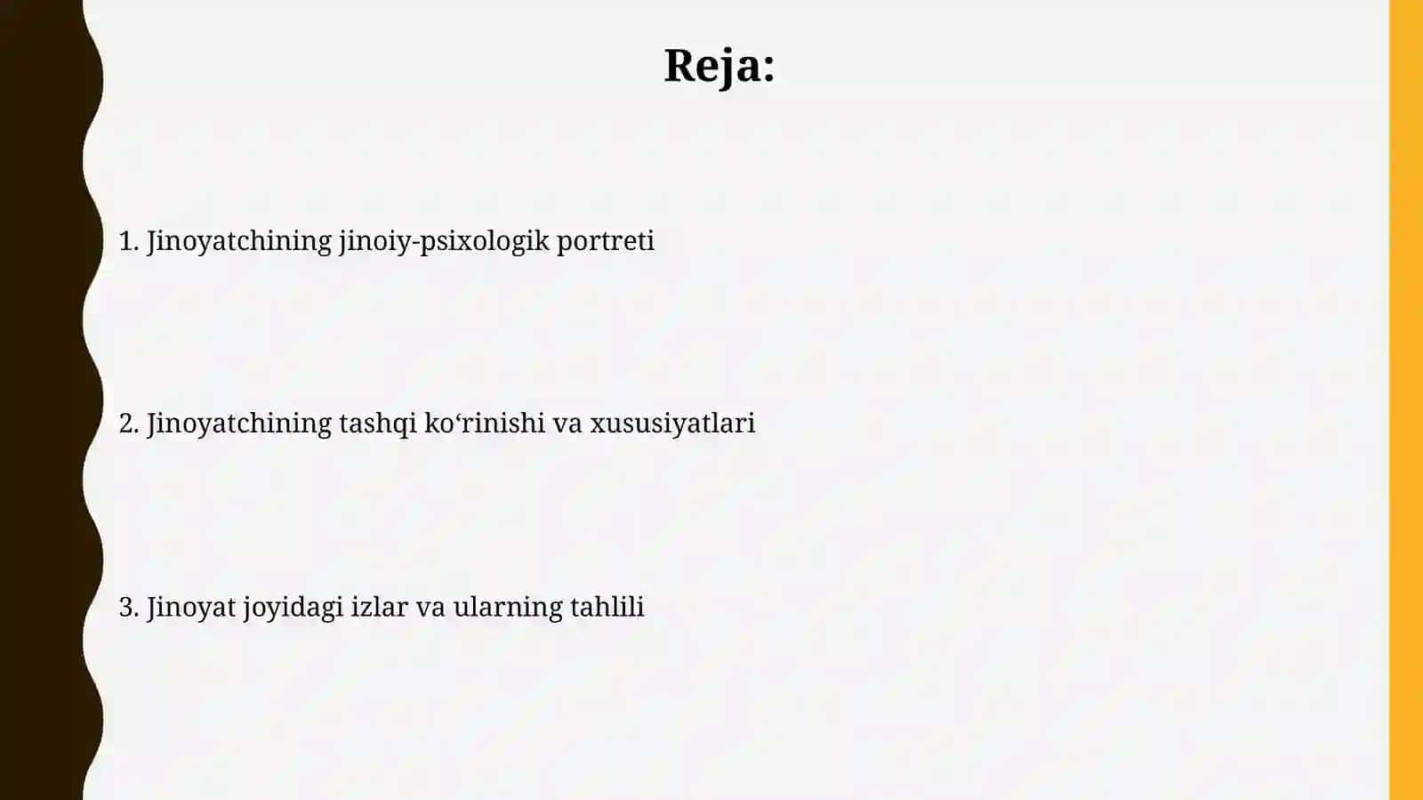 Jinoyatchi shaxsining kriminologik tavsifi 2
