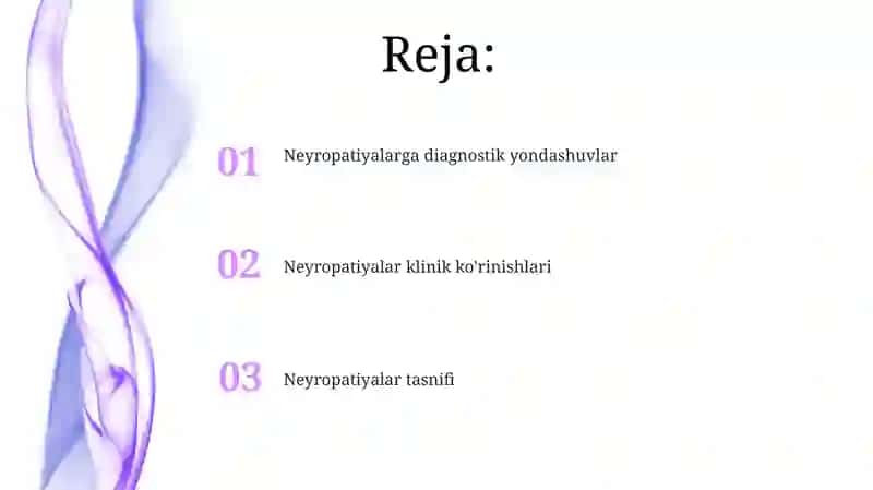 Neyropatiyalarga diagnostik yondashuvlar 2
