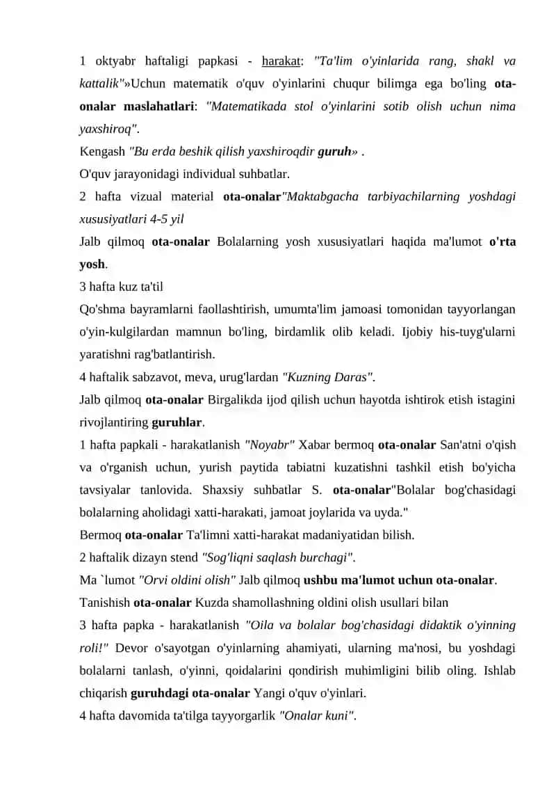 GURUH OTA-ONALAR REJASI 2