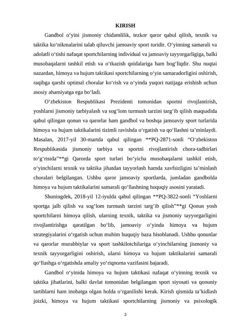 Gandbolda himoya texnikasi 2