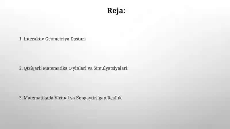 Interaktiv Geometriya Dasturi 2
