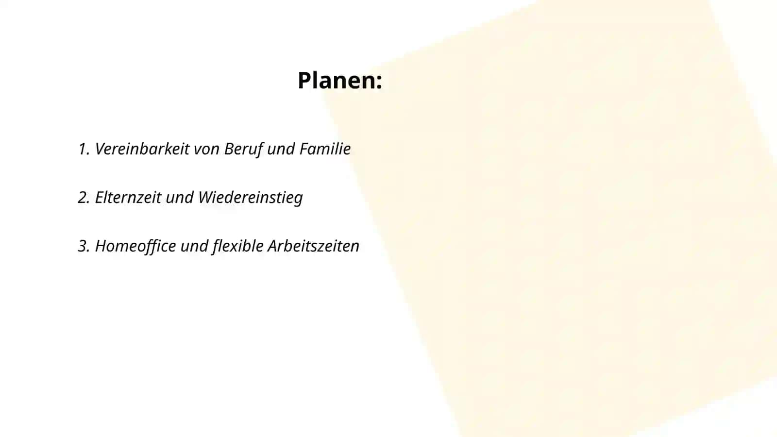 Berufe und Familie 2