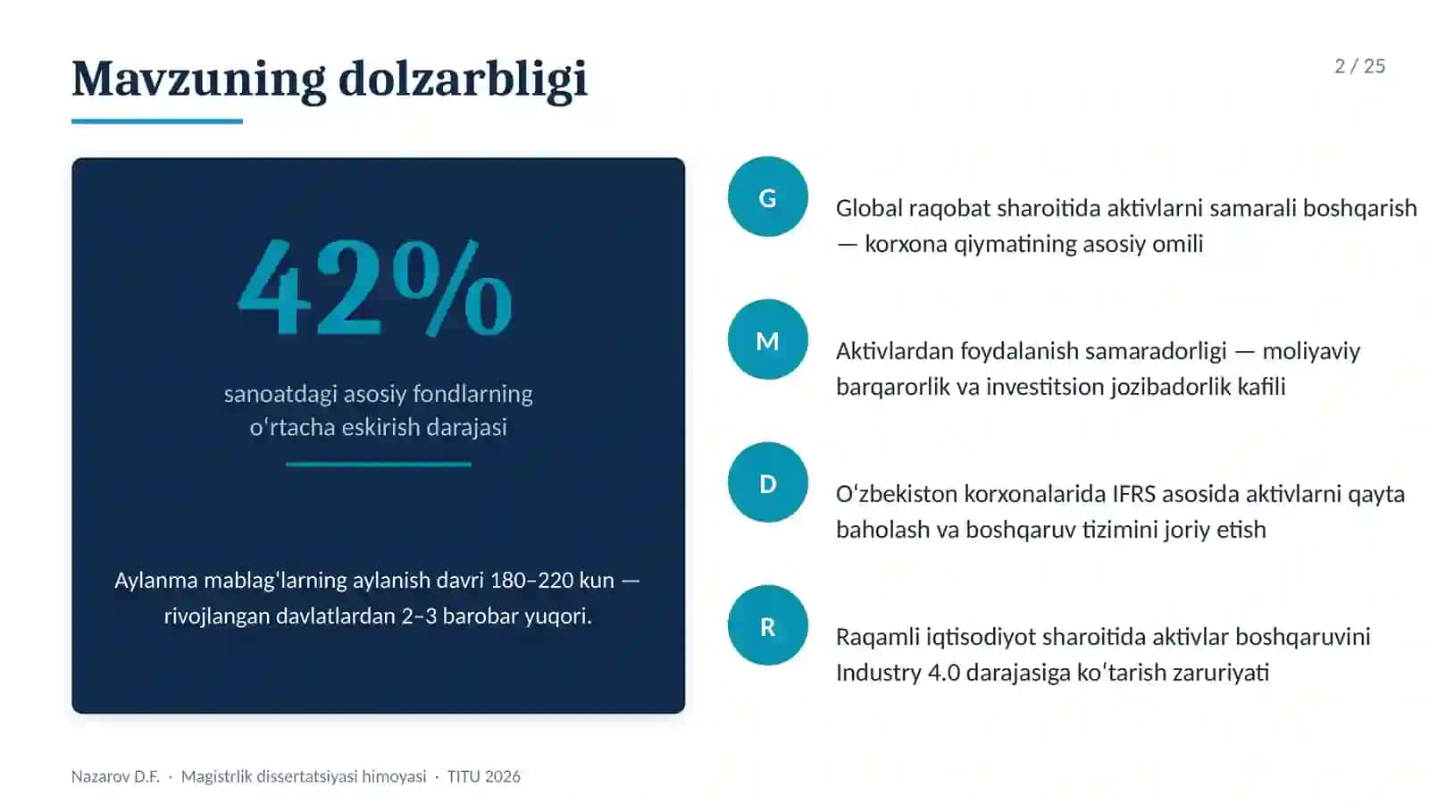 MAGISTRLIK DISSERTATSIYASI 2