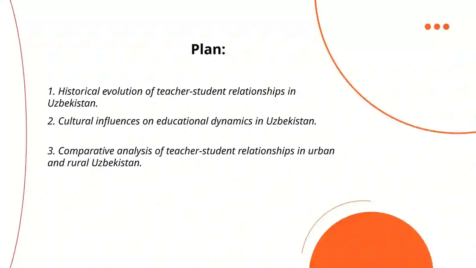 Teacher-student relationships in Uzbekistan 2