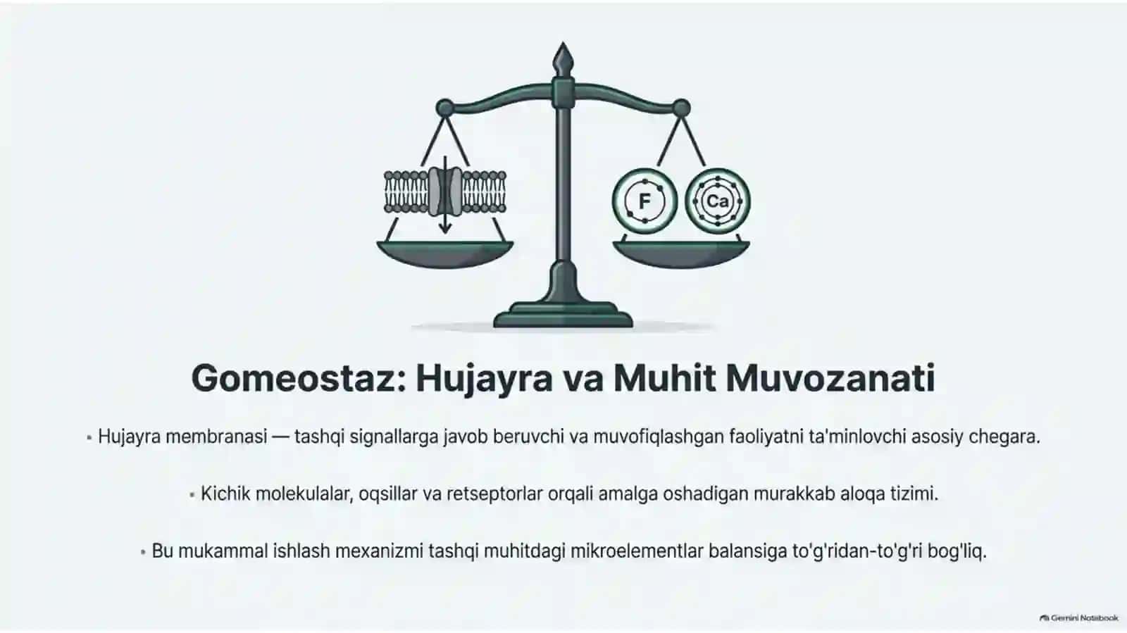 Membranalar orqali signal uzatilishi va mikroelementozlar — 15 slayd 2