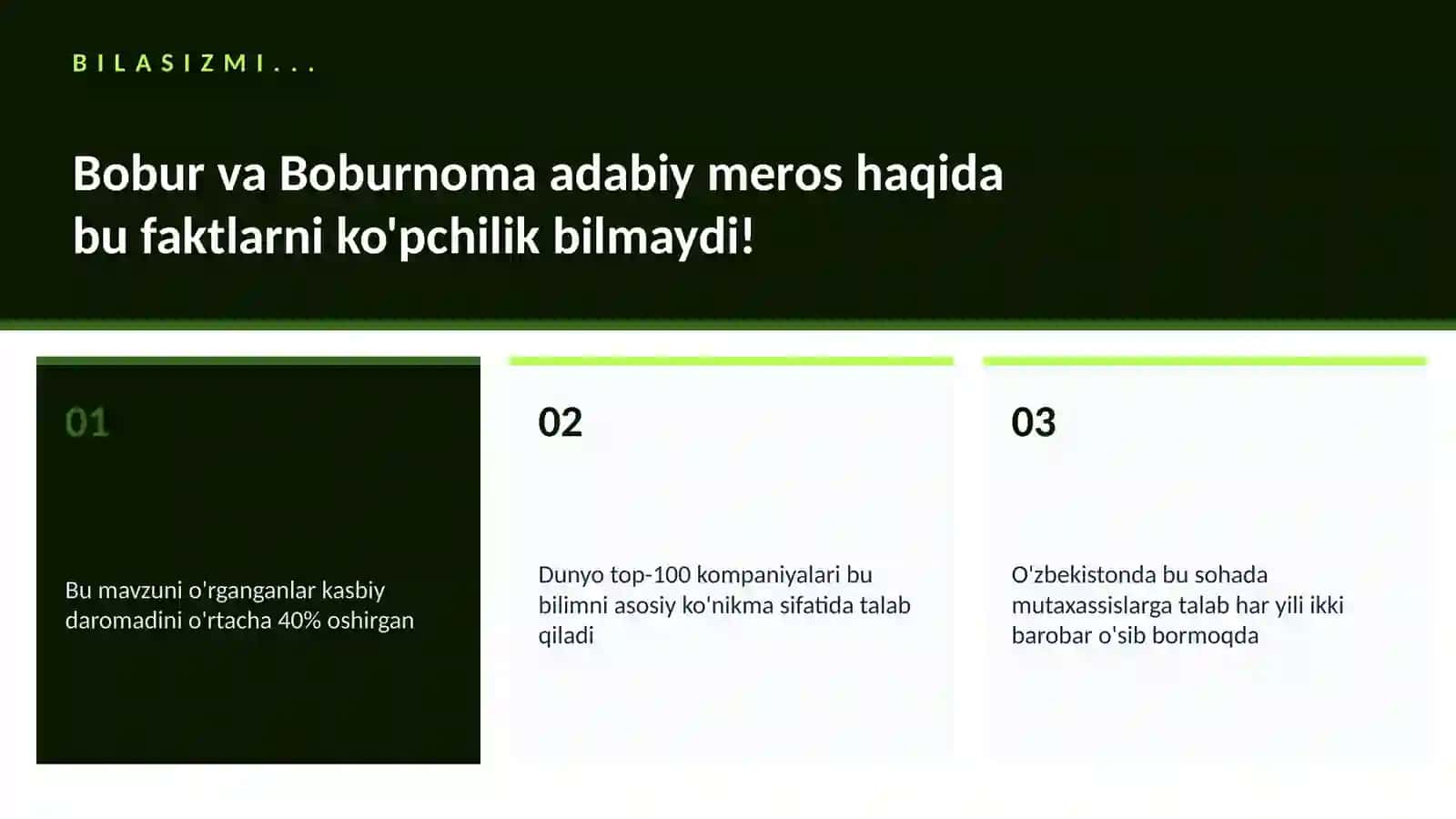 Bobur va Boburnoma adabiy meros 2