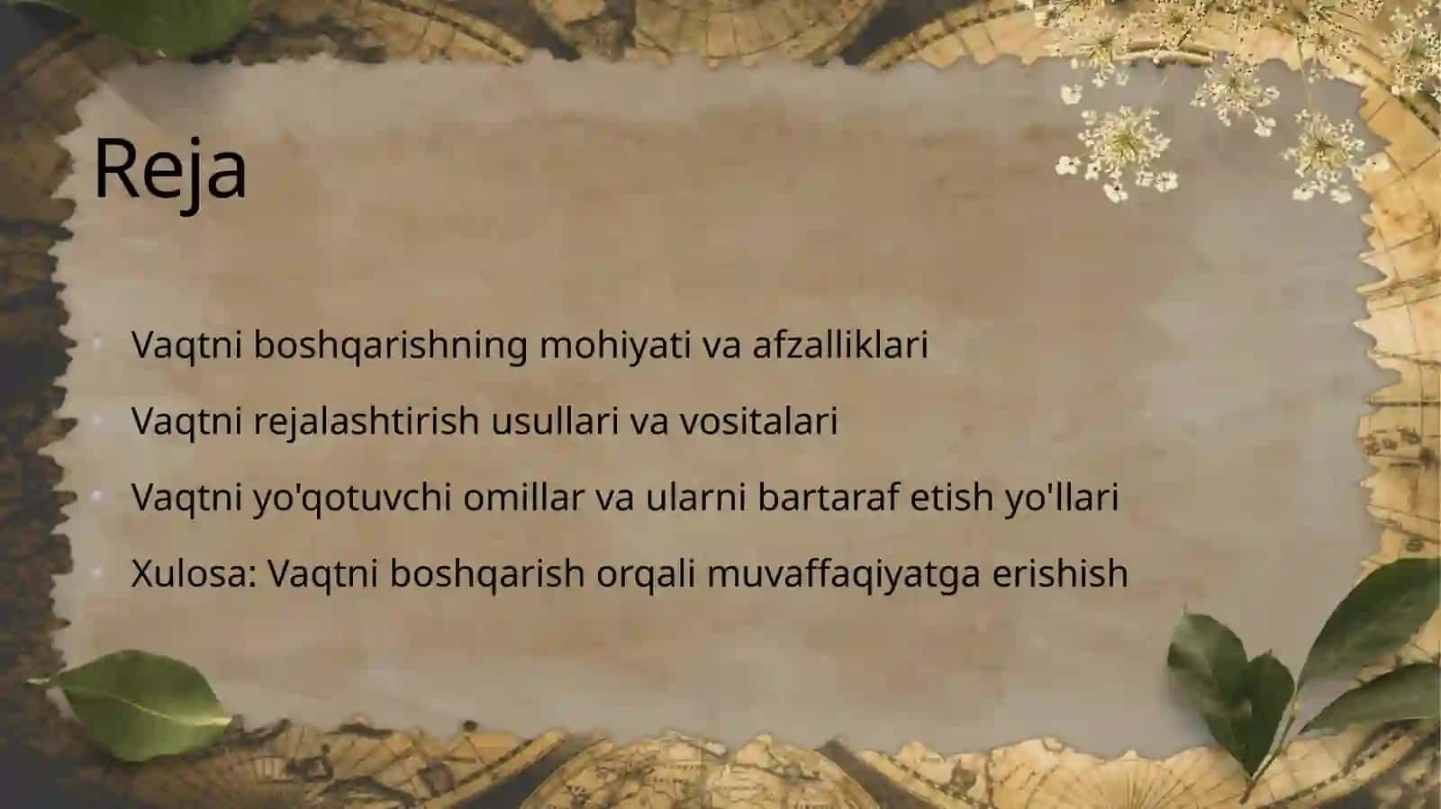 Vaqtni Boshqarish San'ati: Mohiyat va Afzalliklar 2