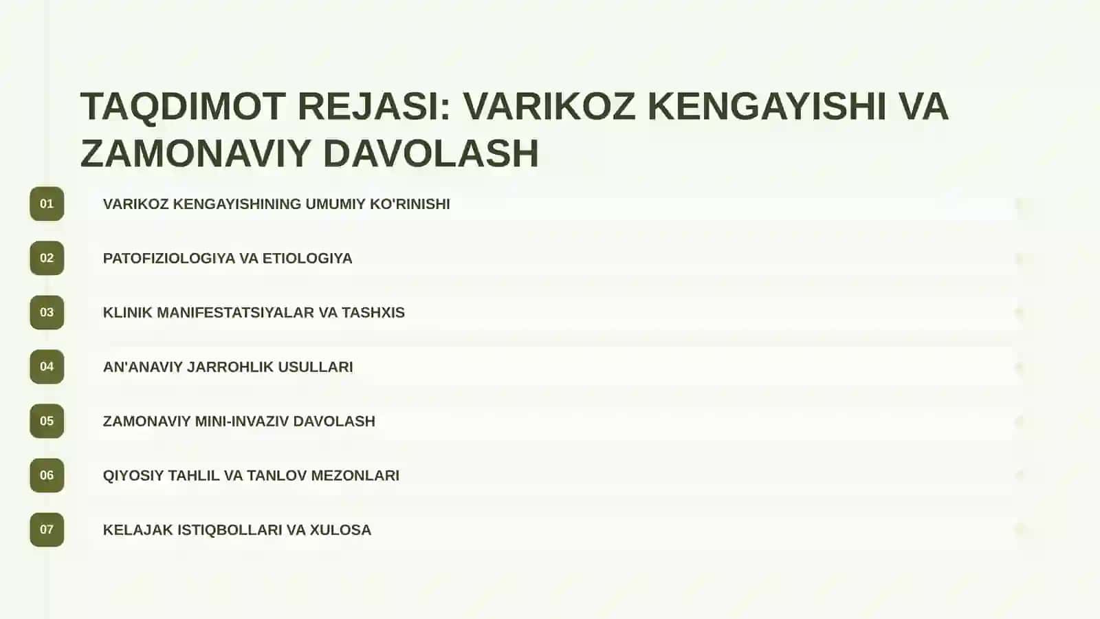 VENOZ BOSIMNING OSHISHI VAKLAPAN DISFUNKSIYASIASOSIY OMILLARDIR 2