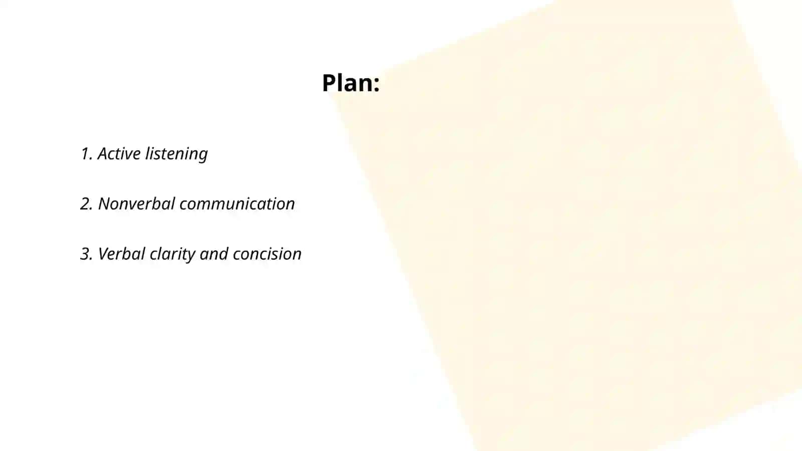 Effective communication 2