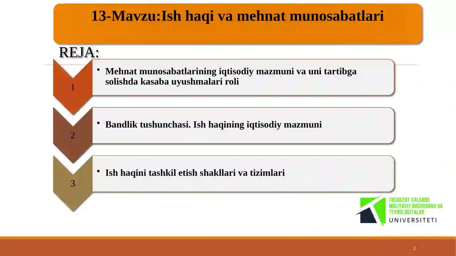 Iqtisodiyot nazariyasi 2