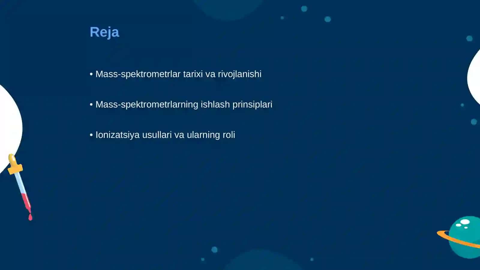 Mass-spektrometrlar va ularning asosiy parametrlari 2