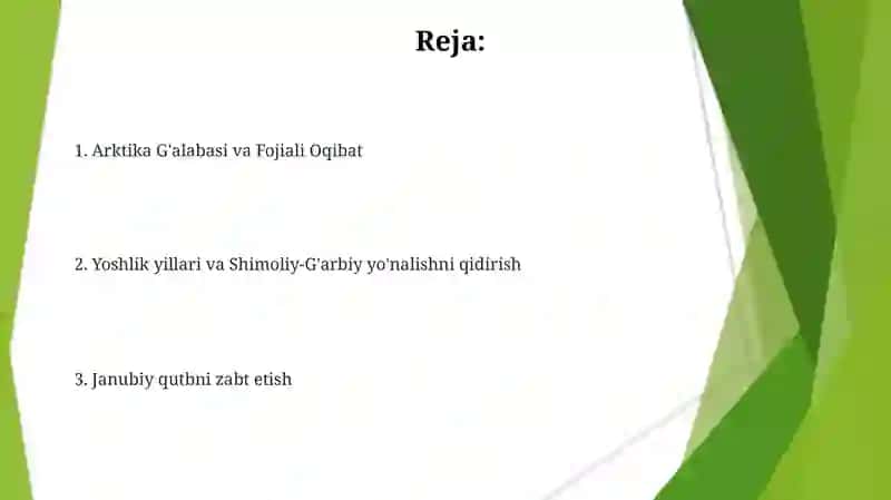 Roald Amundsen sayohati 2
