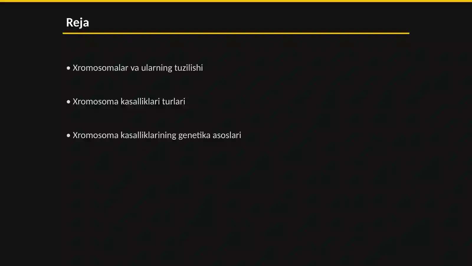 Xromosoma kasaliklari 2