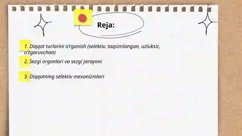 Diqqat va sezgi 2