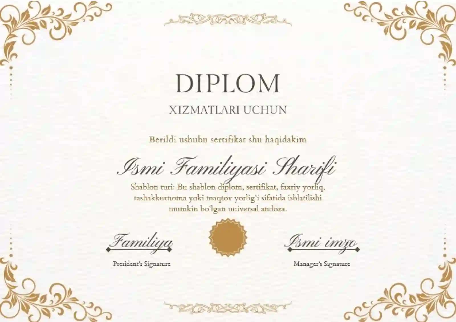 Diplom Shabloni 2