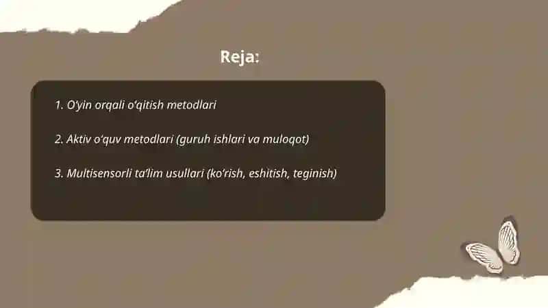 Oʻyin orqali oʻqitish metodlari 2
