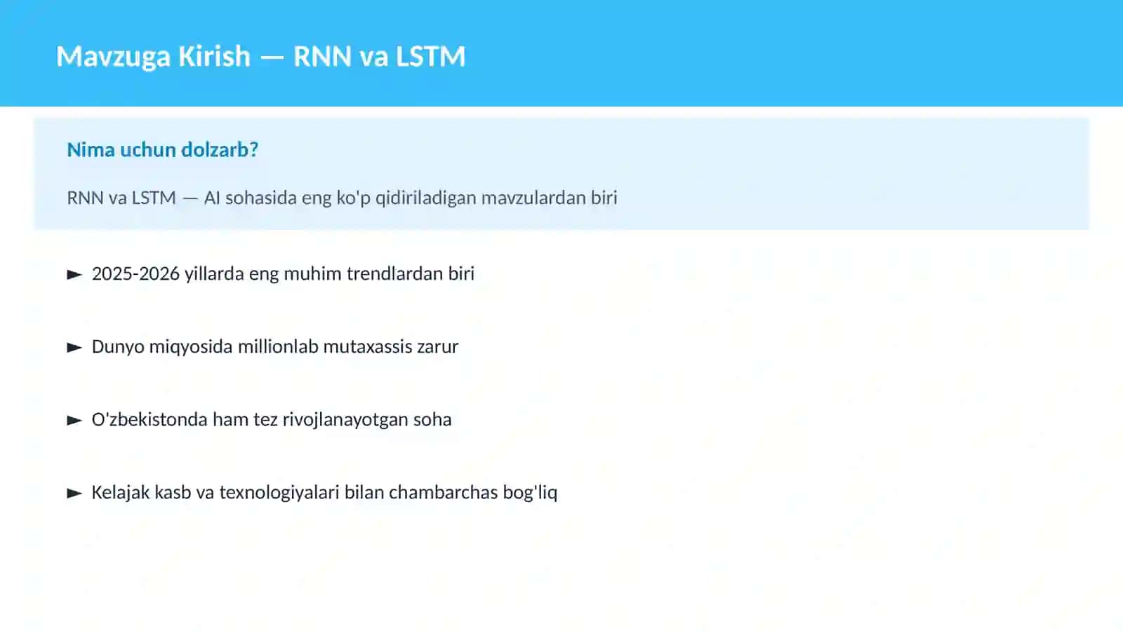 RNN va LSTM 2
