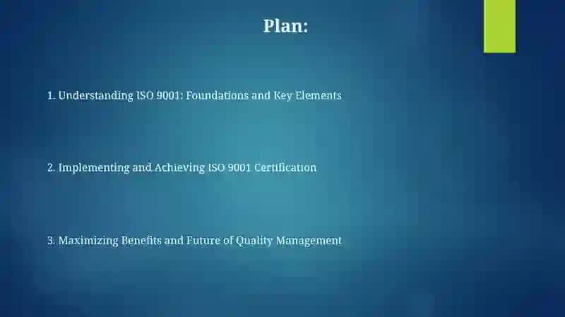 Understanding ISO 9001: Foundations and Key Elements 2