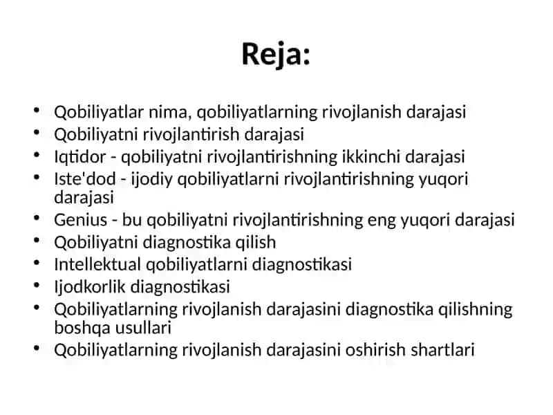 Umumiy psixologiya fanidan mustaqil ish 2