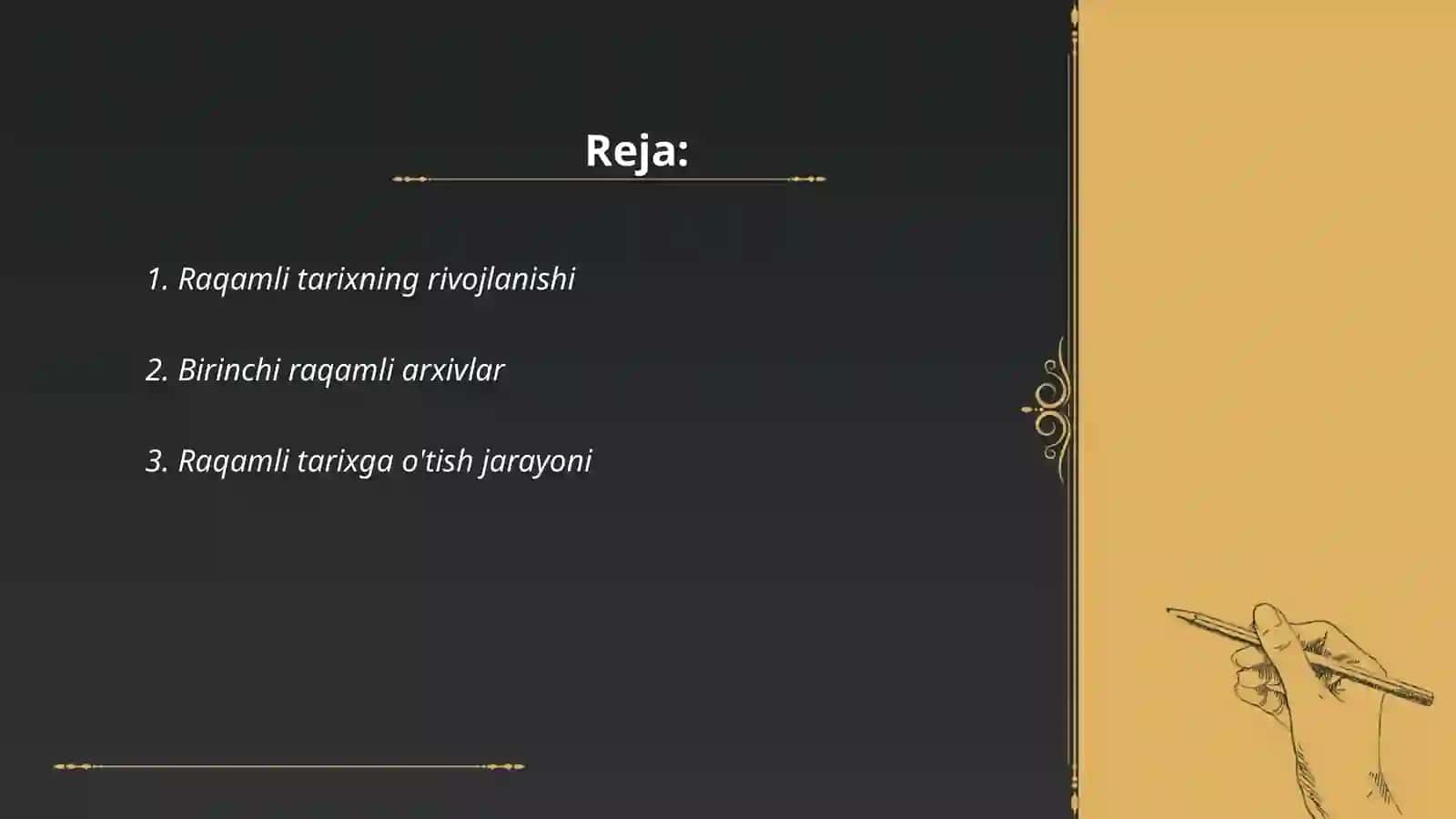 Raqamli tarix fanining yoyilish tarixi 2