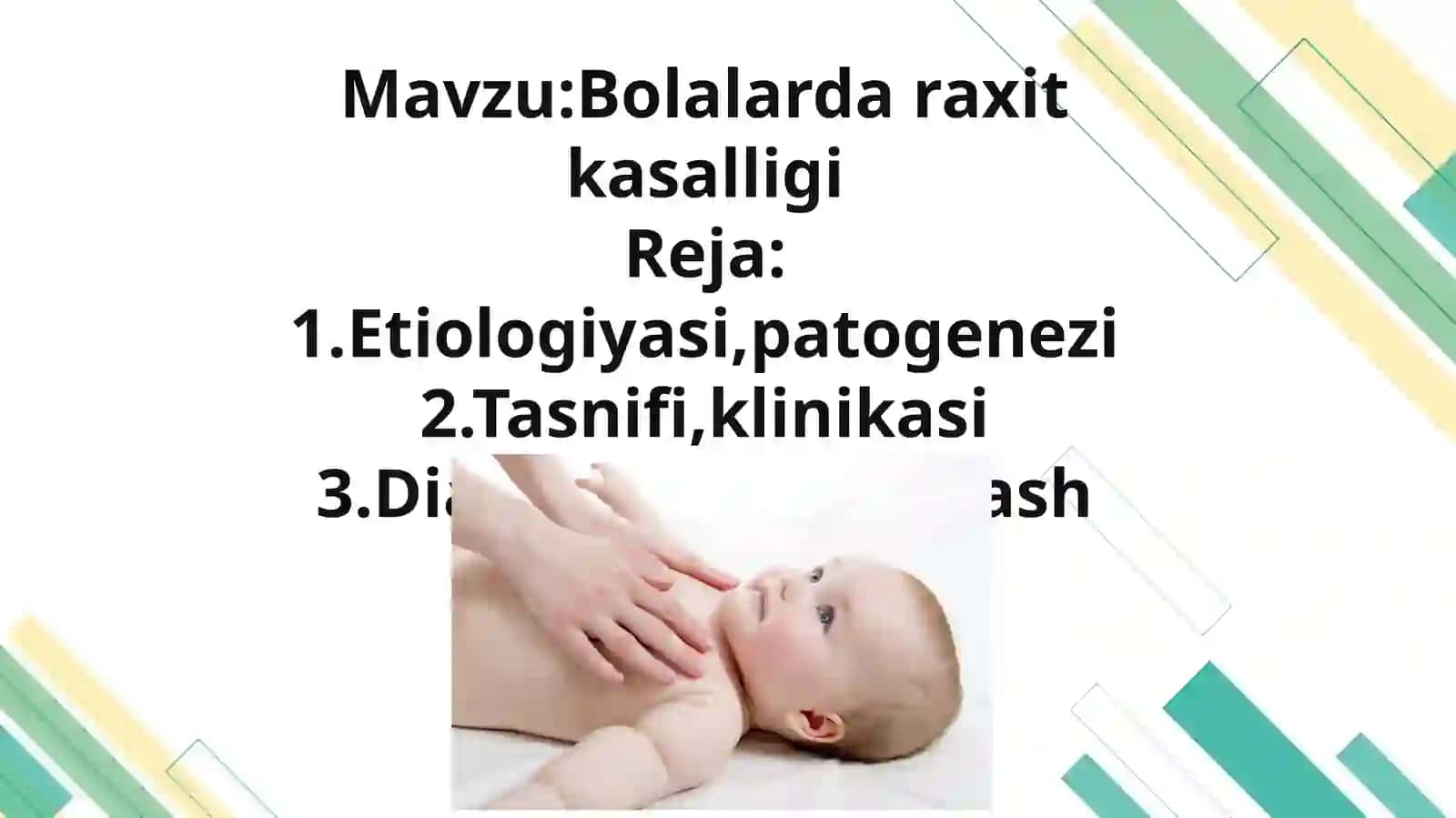 Bolalarda raxit kasalligi 2