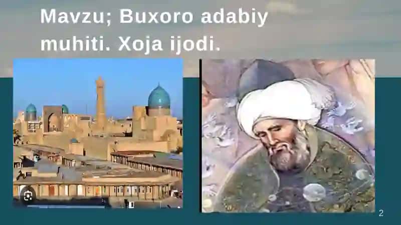 Buxoro Adabiy Muhiti 2