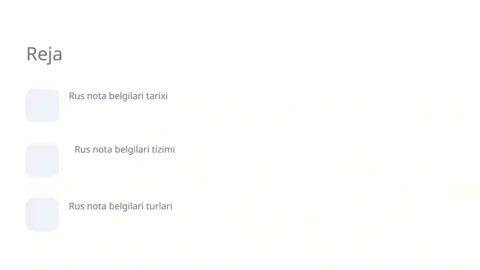 Rus nota belgilari 2