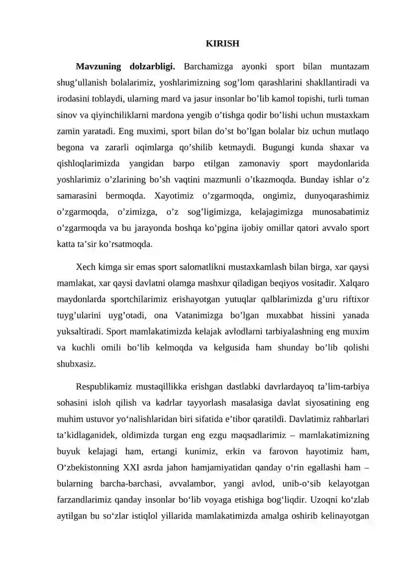Jismoniy (Harakat) ini sifatlar va ularni rivojlantirish 2