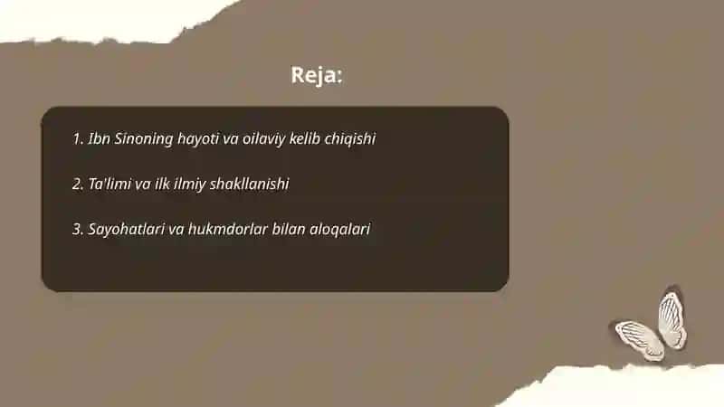 Ibn Sino hayoti va ijodi olib borgan ishlari 2