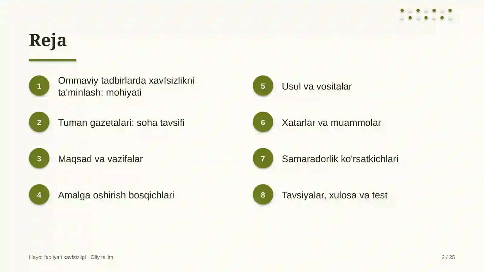 tuman gazetalarida ommaviy tadbirlarda xavfsizlikni ta'minlash 1982 2